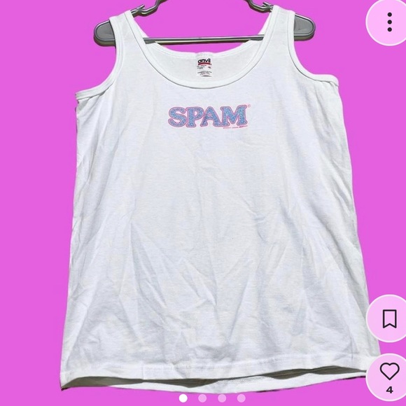 Spam tank top Anvil Brand. - Picture 2 of 4
